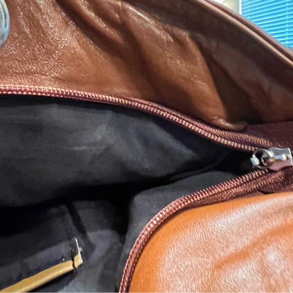 Shoulder Bag Genuine leather, woman  purse tote bag. Like NEW! - Picture 14 of 15